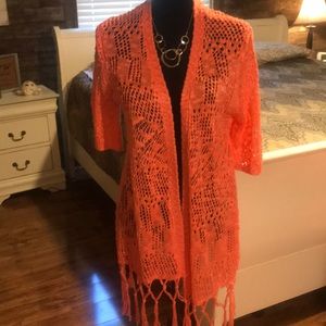 New With Tags!  Cato Short Sleeve Cardigan